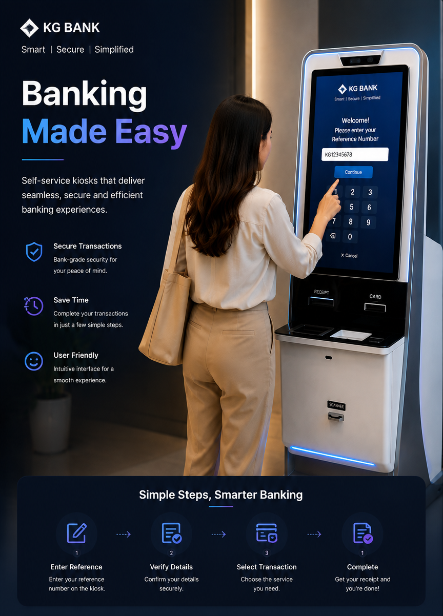 KG Kiosk instant card issuing platform